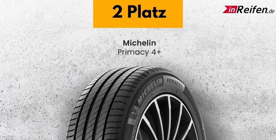 Die zweitbeste Bewertung im Test erhielt das Modell Michelin Primacy 4+