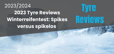 2023 Tyre Reviews Winterreifentest: Spikes versus spikelos	